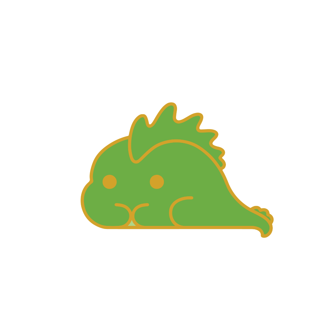 chonkers the poison drakeling enamel pin - cuddlecore