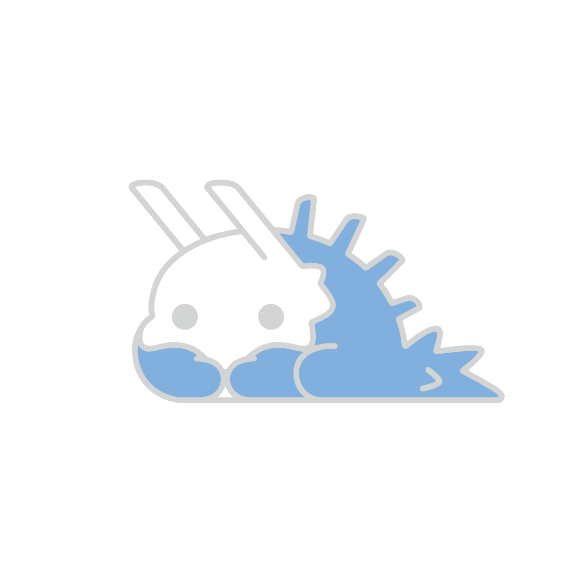 igrid the ice drakeling enamel pin - cuddlecore