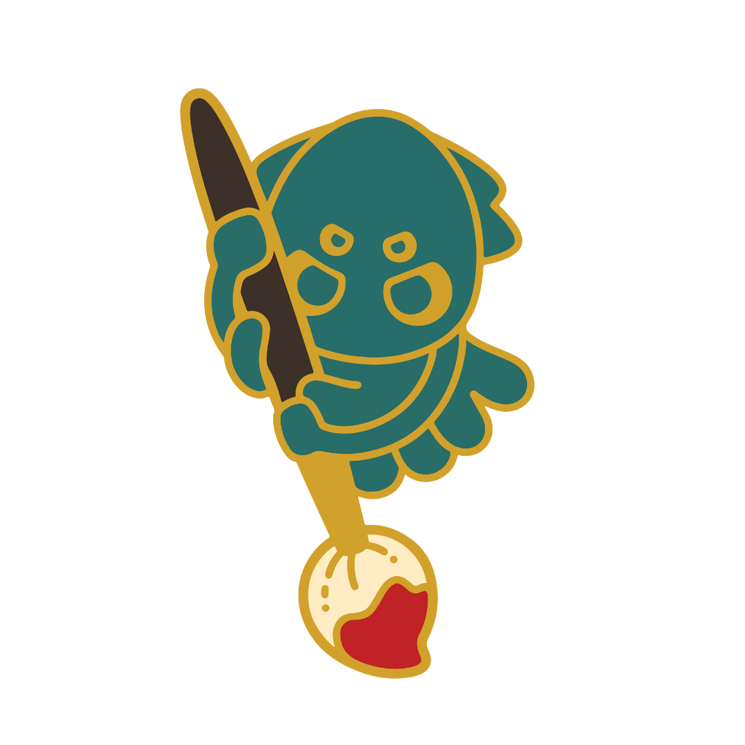 kubo the sky kraken enamel pin - cuddlecore