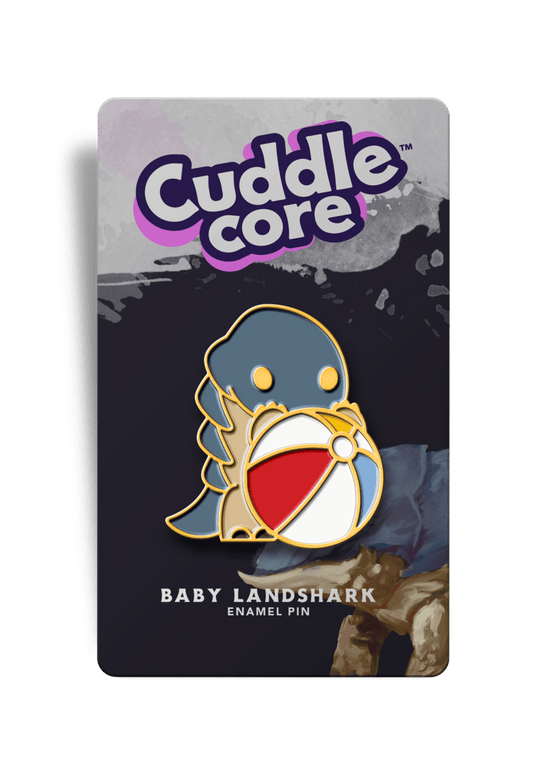 Slate the Baby Stoneshark Enamel Pin - CuddleCore