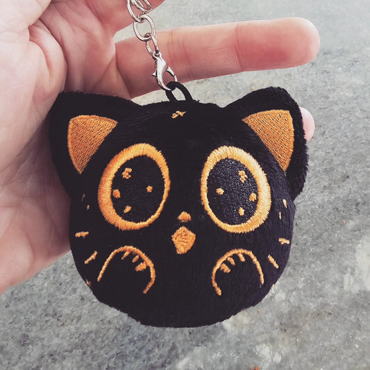 Astral Kitty Plush Key Chain