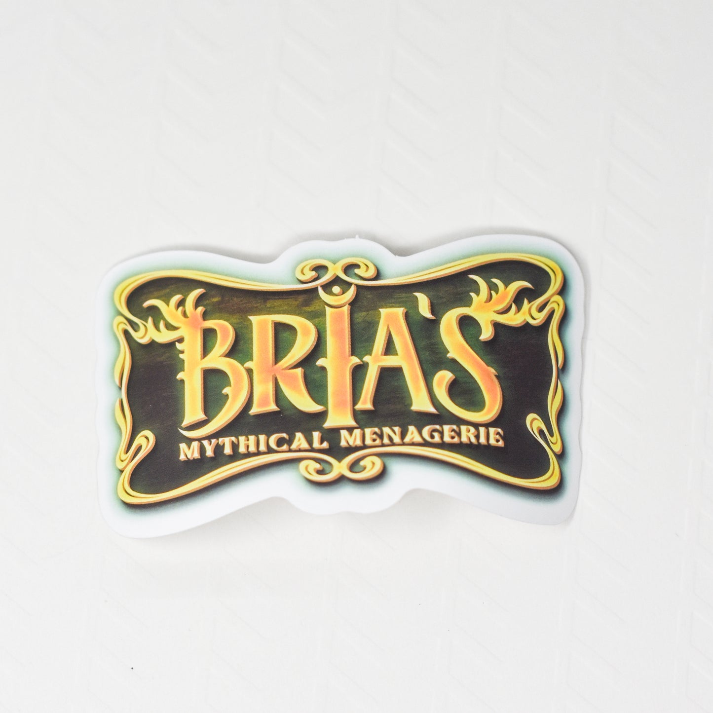 bria's mythical menagerie for d&d 5e sticker pack