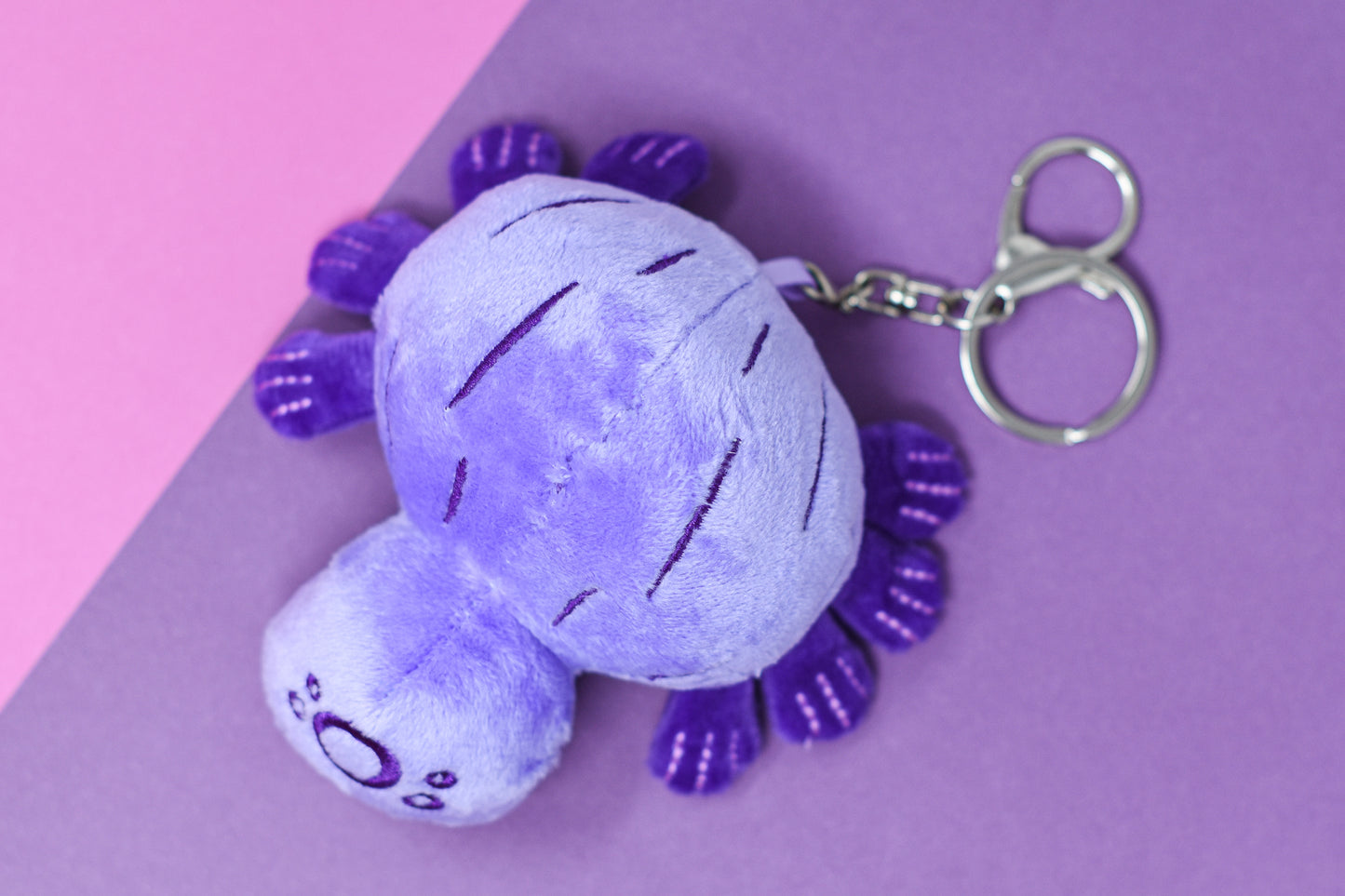mimi the mini giant jumping spider keychain