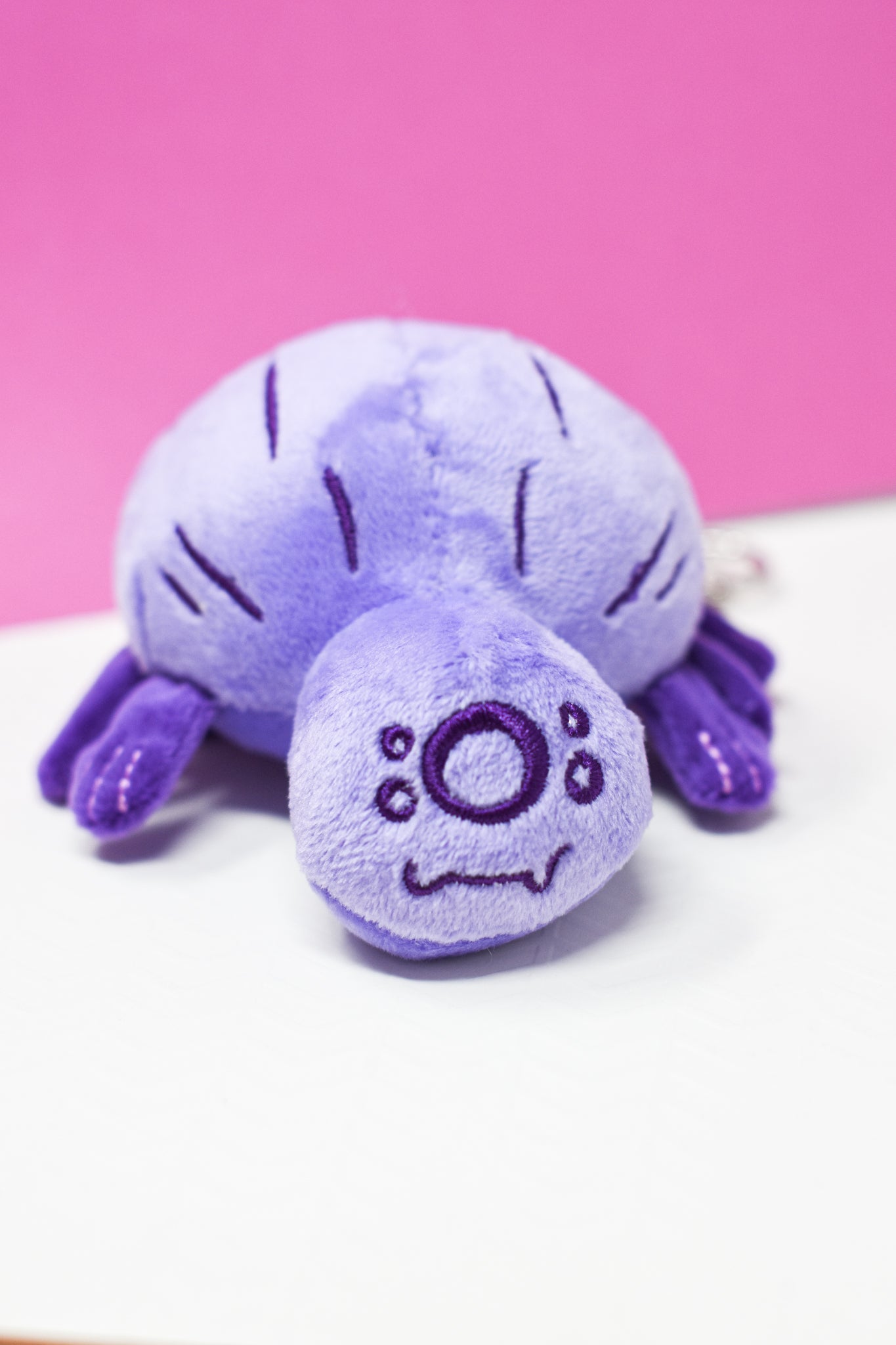 mimi the mini giant jumping spider keychain