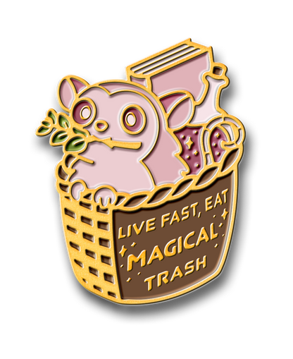 Margot the Magical Trash Eating Possum Sticker