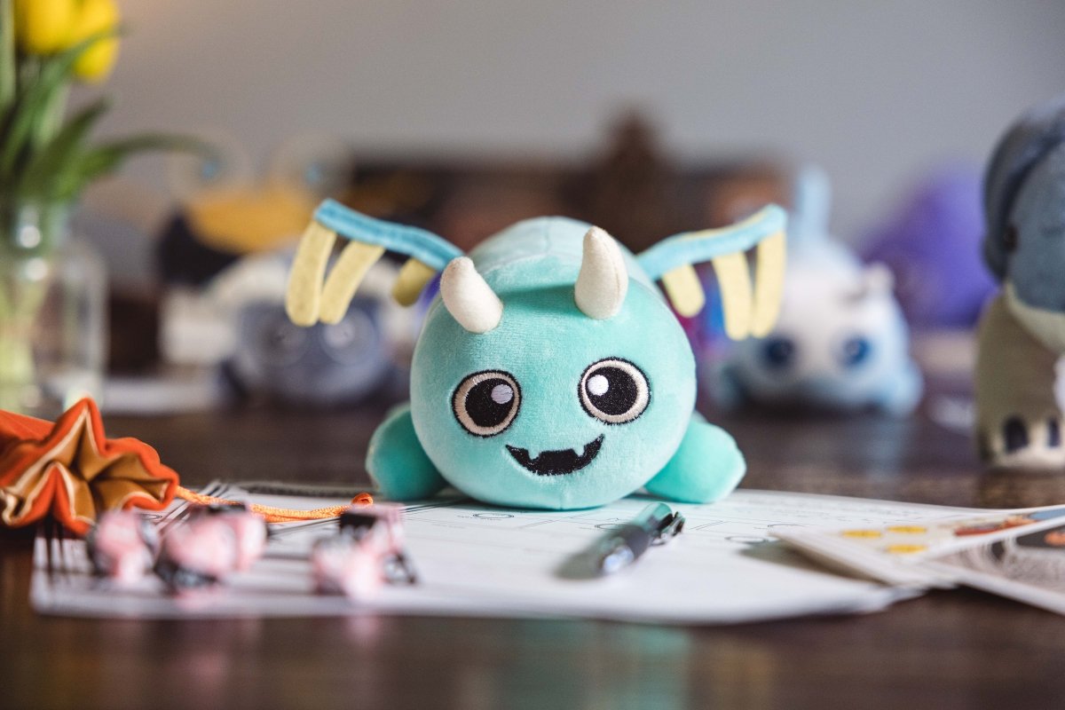 Bones the Undead Drakeling Plush - CuddleCore