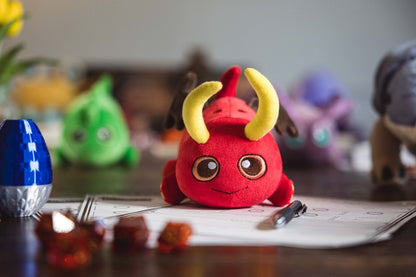 Ember the Fire Drakeling Plush - CuddleCore