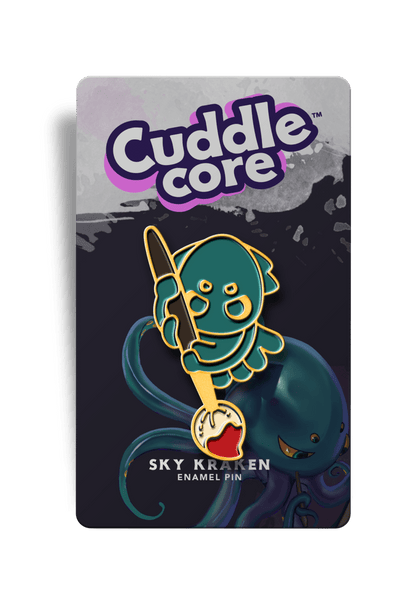 Kubo the Sky Kraken Enamel Pin - CuddleCore