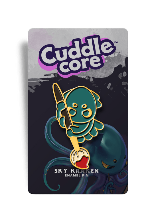 Kubo the Sky Kraken Enamel Pin - CuddleCore