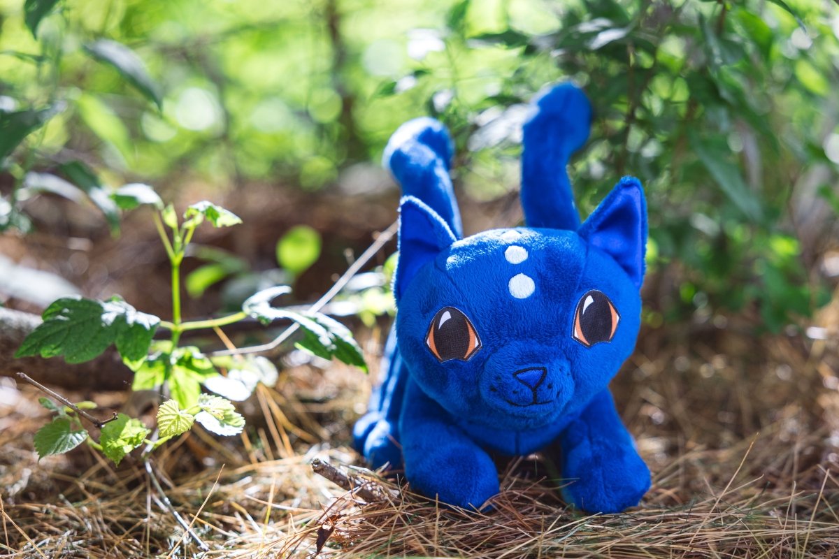 Lydia the Midnight Coeurl Kit Plush - CuddleCore