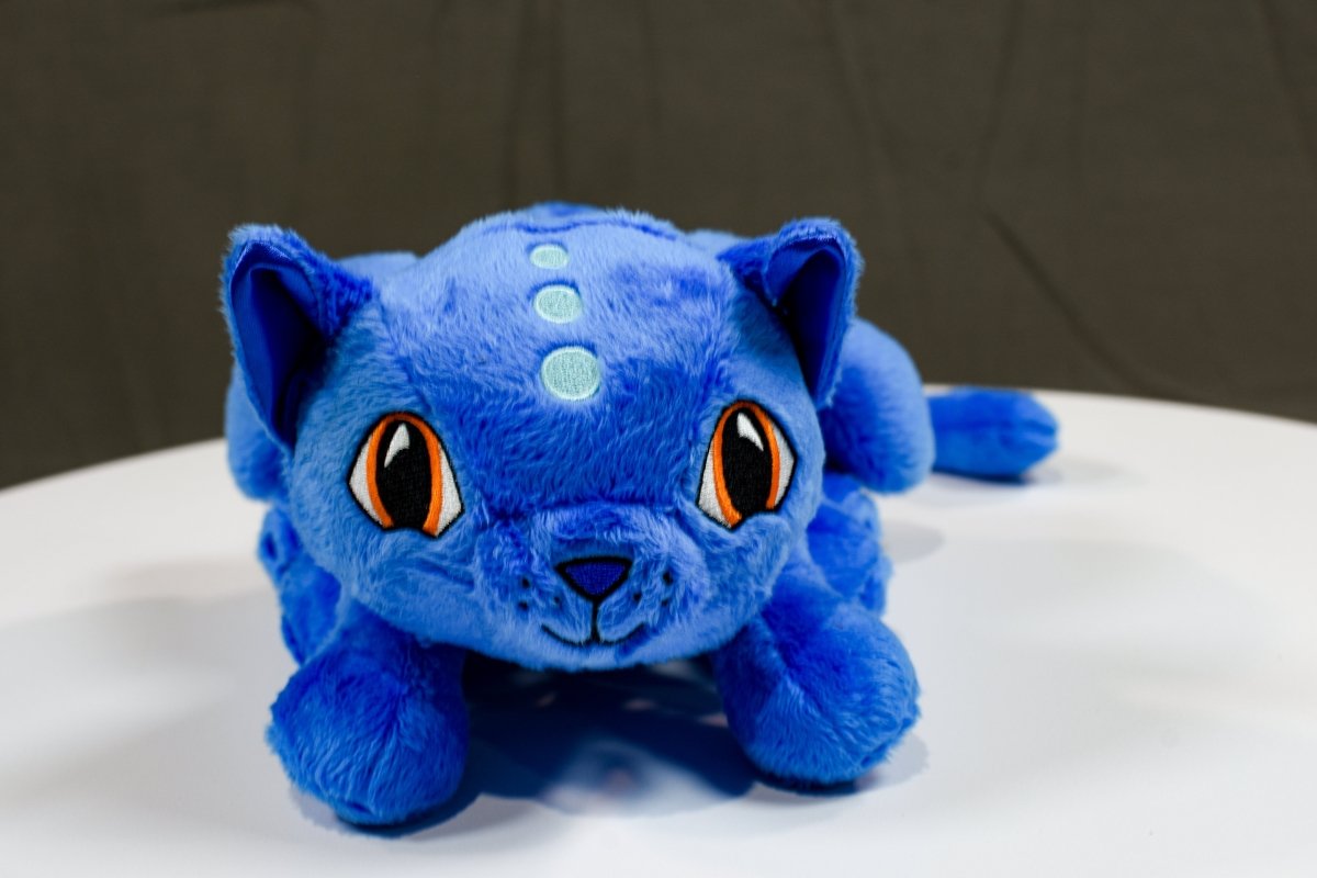 Lydia the Midnight Coeurl Kit Plush - CuddleCore