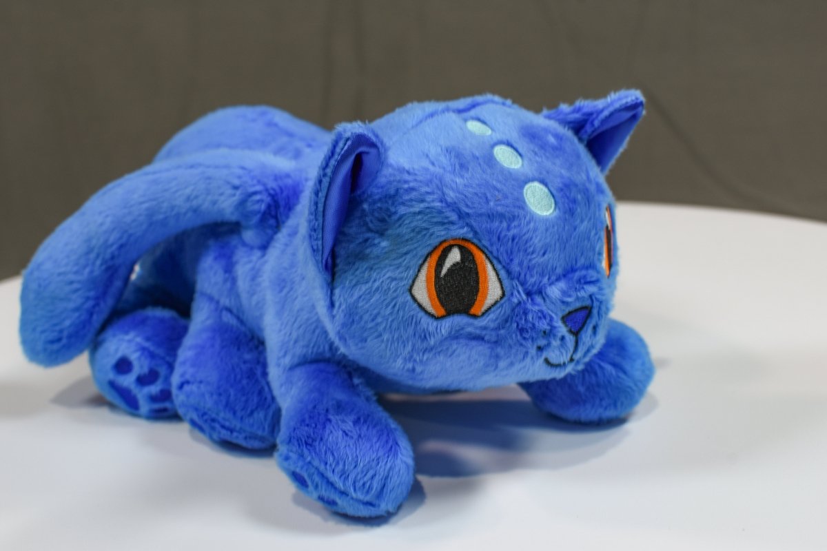 Lydia the Midnight Coeurl Kit Plush - CuddleCore