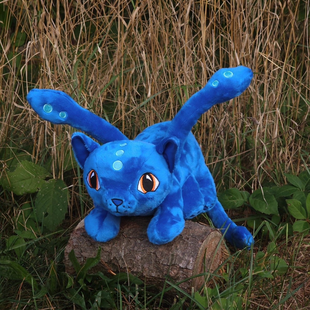 Lydia the Midnight Coeurl Kit Plush - CuddleCore