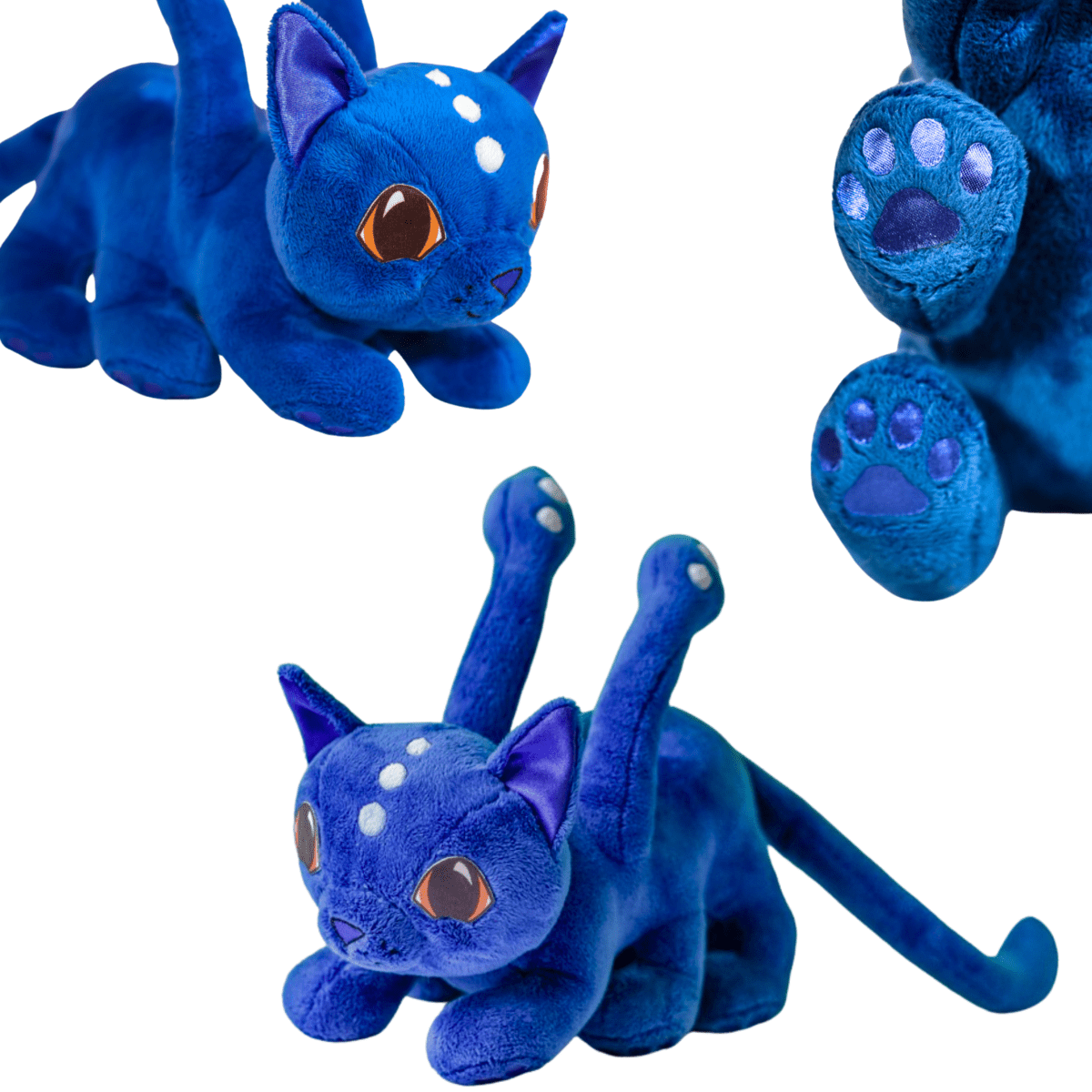 Lydia the Midnight Coeurl Kit Plush - CuddleCore