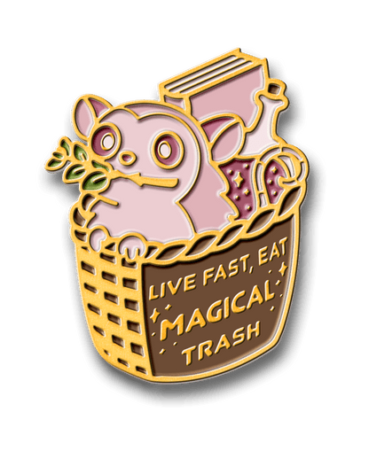 Margot the Magical Trash Eating Possum Sticker - CuddleCore