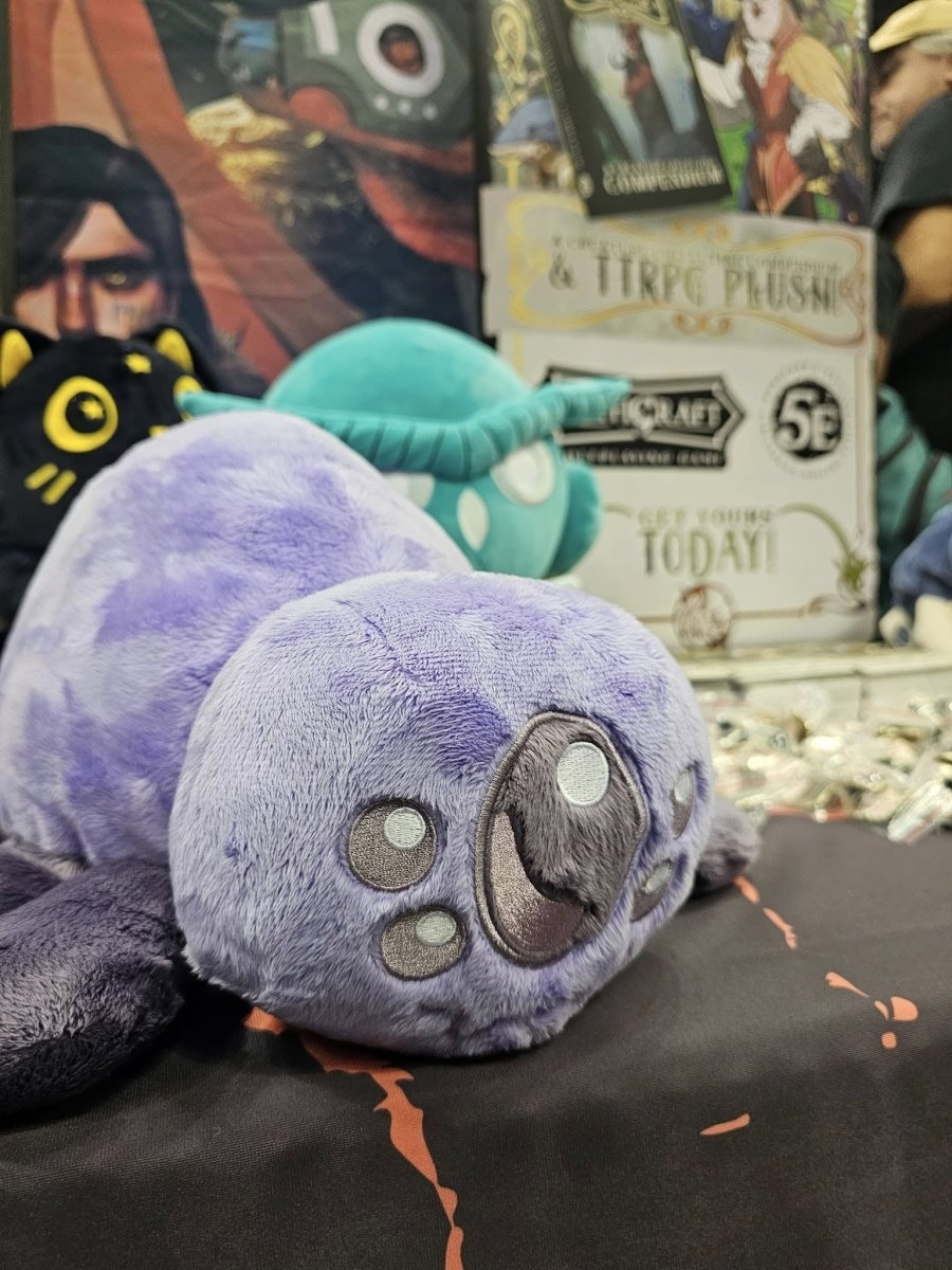 plush monsters spider Mimi the Mini Giant Jumping Spider Plush