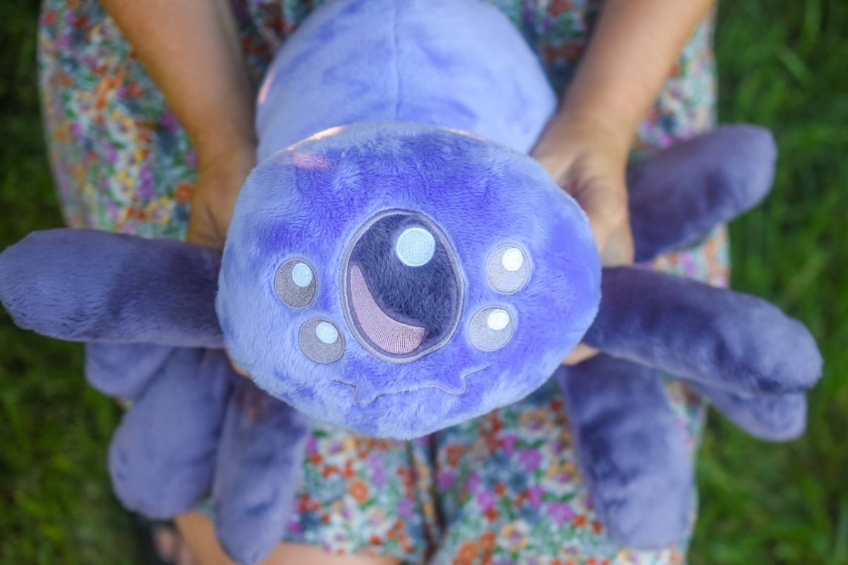 Mimi the Mini Giant Jumping Spider Plush - CuddleCore
