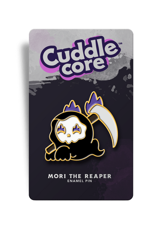 Mori the Mini Reaper Enamel Pin - CuddleCore