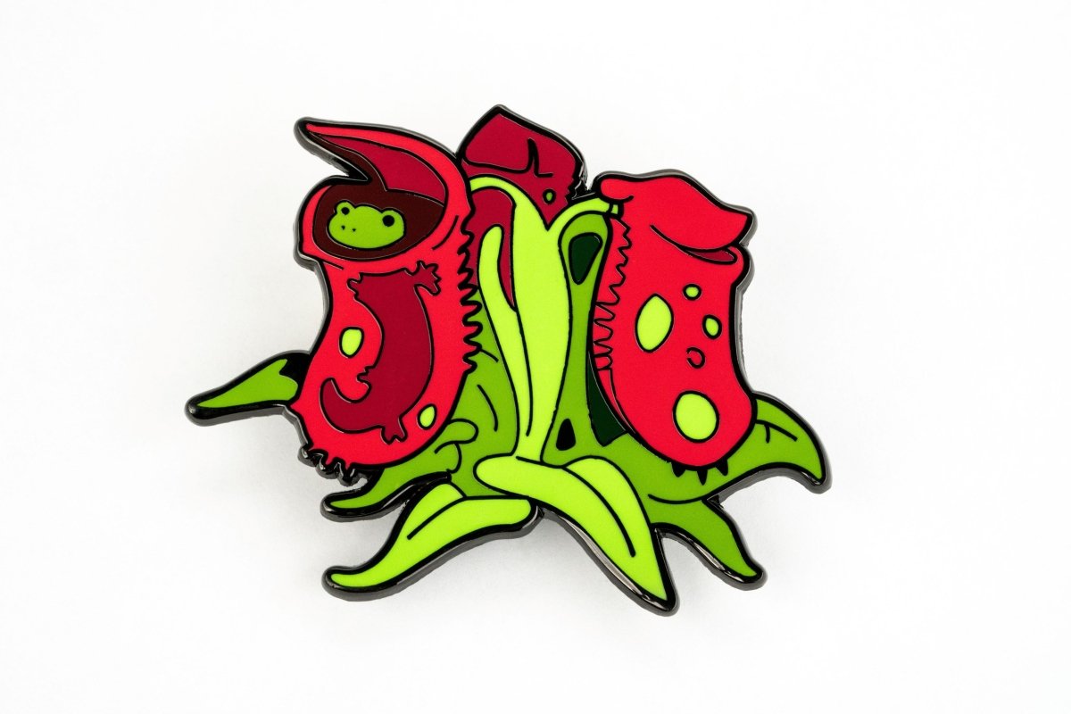 pitcher plant pin - cuddlecore
