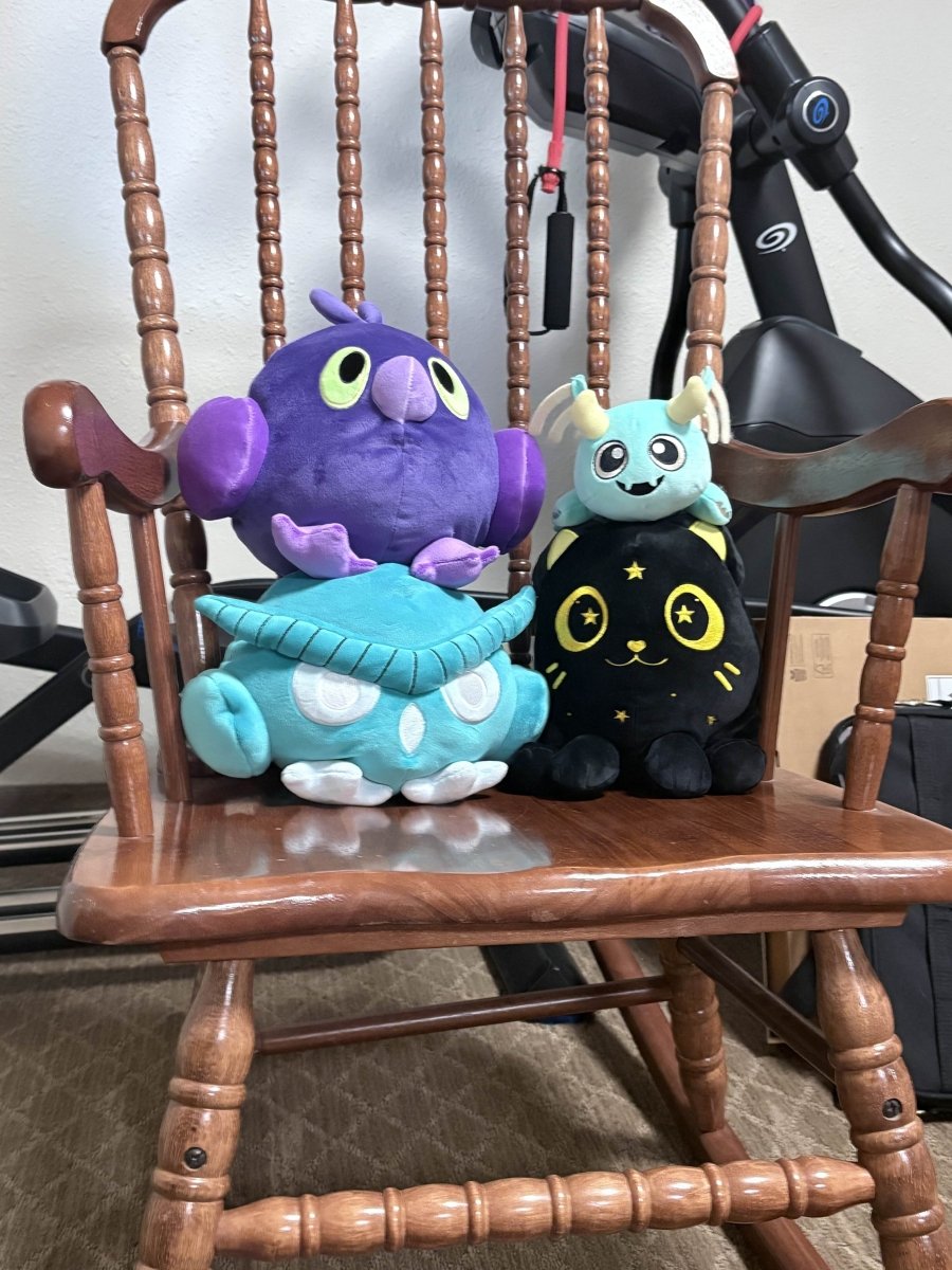 Poe the Necro Raven Plush - CuddleCore