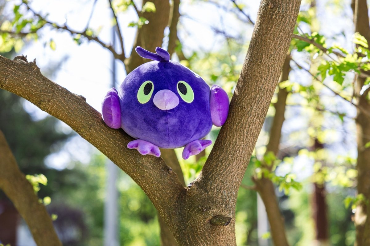 poe the necro raven plush - cuddlecore